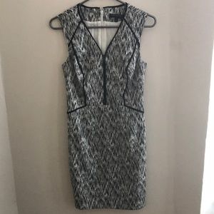 Black and White Banana Republic dress